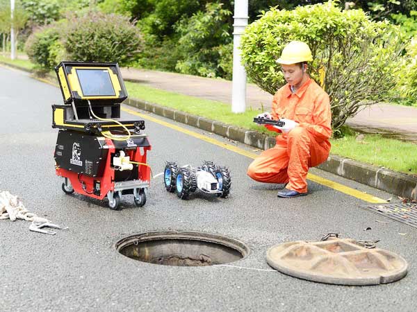 石龙镇管道机器人检测