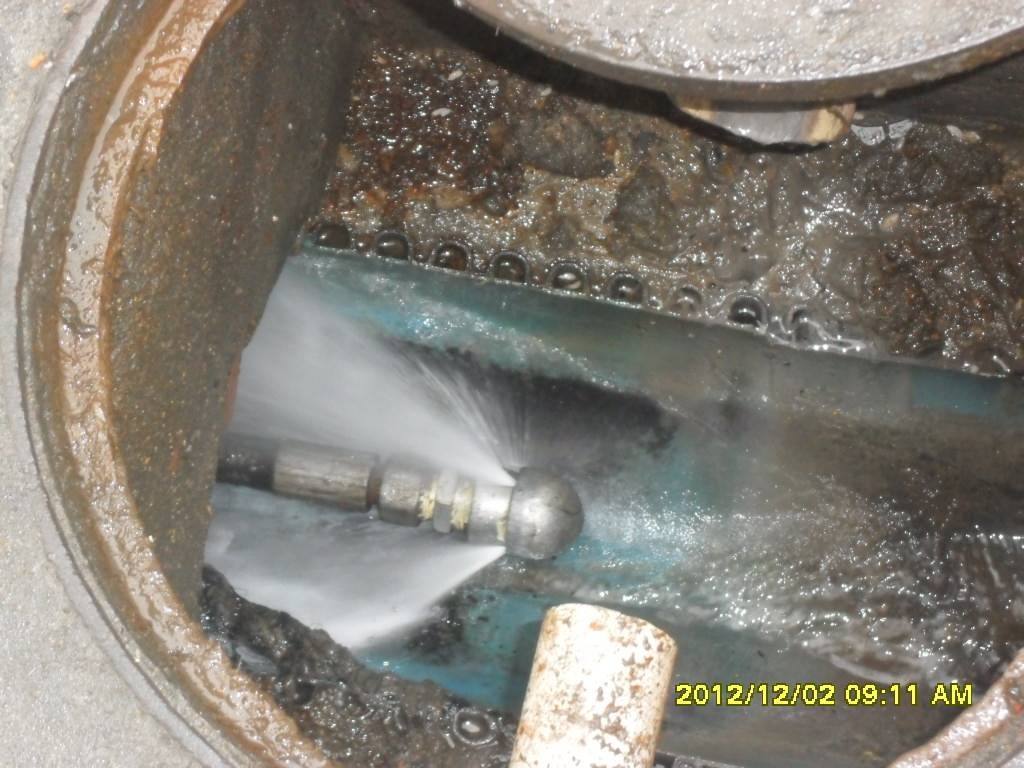 石龙镇污水管道高压清洗